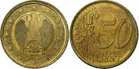 GERMANY - FEDERAL REPUBLIC 50 Euro Cent error mule / hybrid 1 euro observe -