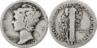 United States Dime Mercury Dime, Philadelphia, Silver, KM:140 -