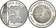 France 10 Euro Jeux d'Été - Handball, BE, Monnaie de Paris, Silver -