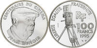 France 100 Francs Jean Renoir, Centenaire du Cinéma, Essai Proof -