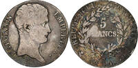 France 5 Francs Napoléon I, Bayonne, Silver, Gadoury:580 -