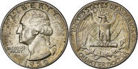 United States Quarter Washington, Philadelphia, Silver -