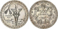 West African States 500 Francs Silver, KM:7 -