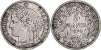 France 5 Francs Cérès, Paris, Silver, Gadoury:742, KM:818.1 -