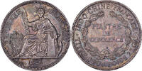 French Indochina Piastre Coin, FRENCH INDO-CHINA, Heaton, Birmingham, Silver -