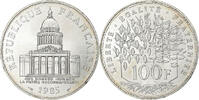 France 100 Francs Panthéon, Paris, Silver, Gadoury:898 -