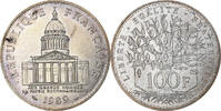 France 100 Francs Panthéon, Paris, Silver, Gadoury:898, Le -