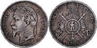 France 5 Francs Napoleon III, Napoléon III, Paris, Silver -