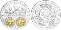France Medaille Undated Histoire Mon&eacute;taire, Gros Tournois, Silver STGL 62.33 US$  +  28.86 US$ shipping
