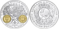 France Medal Undated Histoire Monétaire, Ecu dOr Charles VI, Silver MS(65-70)
