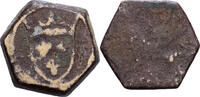 France Poids Monétaire Undated CHARLES VI et CHARLES VII, Ecu dOr à la Couronne VG(8-10)