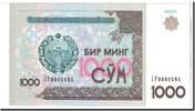 1000 Sum 2001 Uzbekistan Geldschein, Undated, KM:82, UNZ UNZ