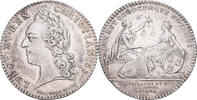 France Medal Undated Notaires Royaux, Notaires de Tours, Louis XV, Silver, R.Filius AU(55-58)