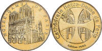 France betaalpenning Paris - Notre Dame n°1, Copper-nickel Aluminium, Arthus -