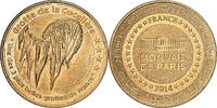 France betaalpenning 30/ Grotte de la Cocalière, Copper-nickel Aluminium -