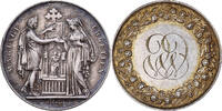 France Medaille Religion, Mariage Chrétien, Silver, Pingret -