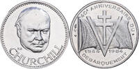 France Medal Winston Churchill, Silver -