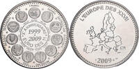 France Medaille 10ème Anniversaire de l'Euro des 11, Copper-nickel -