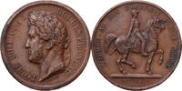 France betaalpenning L'Armée au Duc d'Orléans Prince Royal, Copper -