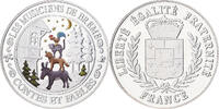 France Medal Contes et Fables, Les Musiciens de Brême, Silver -