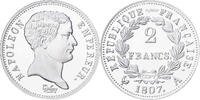 France Medal Reproduction, 2 Francs 1807 A, Napoléon Ier, Silver -