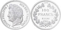 France Medaille Reproduction, 100 Francs Essai, Louis Philippe Ier, Silver -