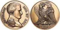 France Medaille Napoléon Empereur et Roi, Bronze, Denon -