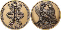 France Medaille Napoléon Ier, Bataille d'Austerlitz, Bronze, Denon, Restrike -