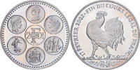 France Medaille Coq, Fin du Cours Légal du Franc, Copper-nickel -