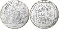 France 10 Euro UEFA Euro 2016, Monnaie de Paris, Silver -