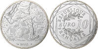France 10 Euro UEFA Euro 2016, Monnaie de Paris, Silver -