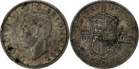 Great Britain 1/2 Crown George VI, Silver, KM:856 -