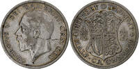Great Britain 1/2 Crown George V, Silver, KM:835 -
