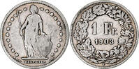 Switzerland Franc Bern, Silver, KM:24 -