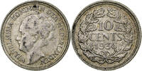 Netherlands 10 Cents Wilhelmina I, Utrecht, Silver, KM:163 -