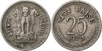 INDIA-REPUBLIC 25 Paise Copper-nickel, KM:49.1 -