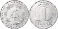 GERMAN-DEMOCRATIC REPUBLIC 10 Pfennig Berlin, Aluminum, EF(40-45), KM:10 -