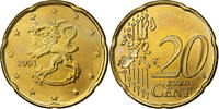 Finland 20 Euro Cent Vantaa, Nordic gold, KM:102 -