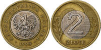 Poland 2 Zlote Warsaw, Bi-Metallic, KM:283 -
