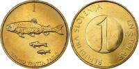 Slovenia Tolar Nickel-brass, KM:4 -