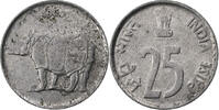INDIA-REPUBLIC 25 Paise Stainless Steel, KM:54 -
