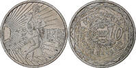 France 10 Euro Semeuse, Silver, KM:1580 -