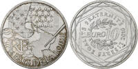 France 10 Euro Pays de la Loire, Paris, Silver, KM:1665 -