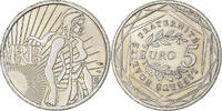 France 5 Euro Semeuse, Monnaie de Paris, Silver, Gadoury:EU287 -