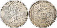 France 10 Euro Semeuse, Silver, KM:1580 -