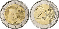 Luxembourg 2 Euro Henri I Duke Henri, Bi-Metallic -