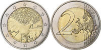 France 2 Euro Peace, Paris, Bi-Metallic -