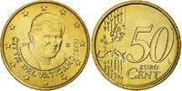 VATICAN CITY 50 Euro Cent Rome, Brass, KM:387 -