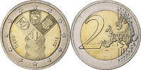 Estonia 2 Euro 100th Anniversary of the Baltic States, Vilnius -