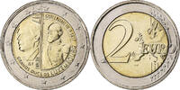 Luxembourg 2 Euro Henri I William III, Bi-Metallic -